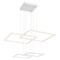 Access Lighting Squared, LED Pendant, White Finish, Acrylic Lens Acrylic 63968LEDD-WH/ACR - alternate 1